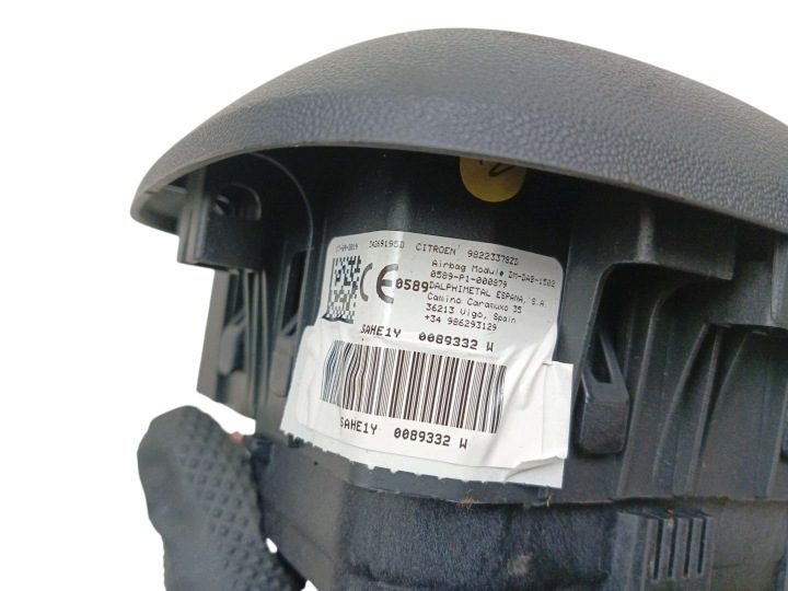 Подушка безопасности водителя Citroen C5 Aircross (18-22) 98223378ZD, фото 3