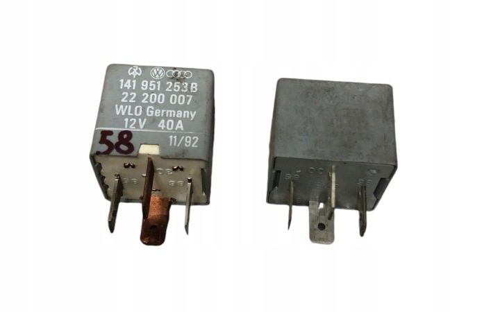 Реле Volkswagen OE 141951253B, фото 4