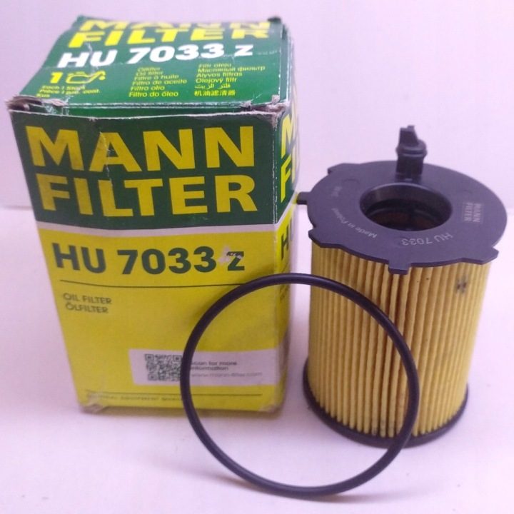 Фильтр масляный Mann-Filter HU 7033 z Berlingo Opel Combo Crossland Peugeot, фото 5