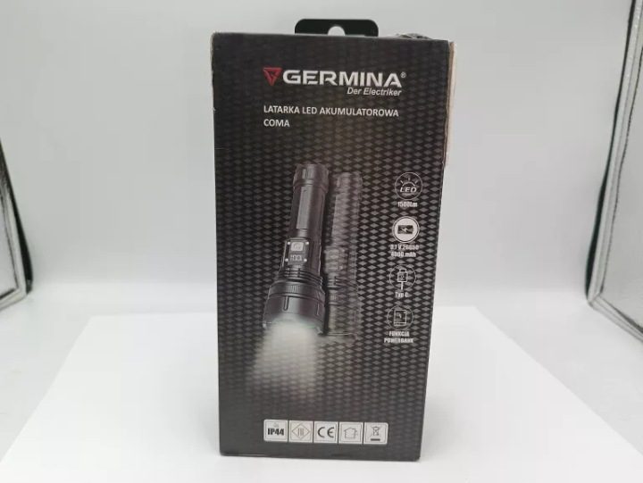 Фонарик классический Germina GW-0145 1500 lm LED, фото 2