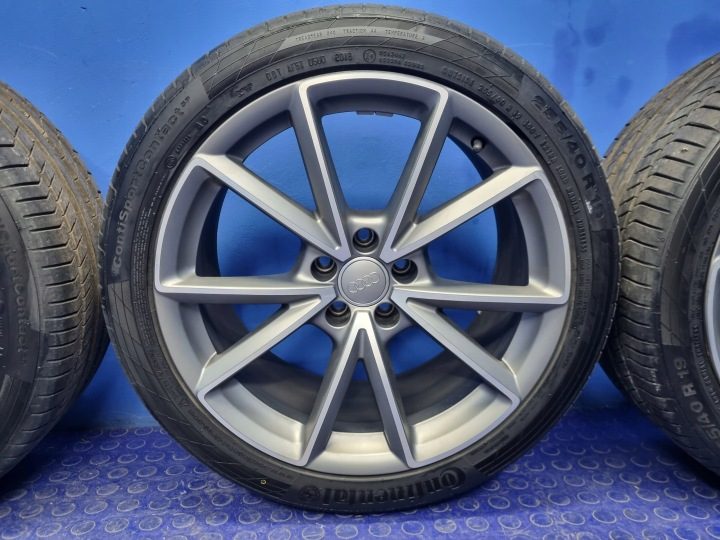 Audi A6 C7 комплект дисков алюминиевых 9Jx19" ET 32 шины летний 4H0601025CE, фото 5