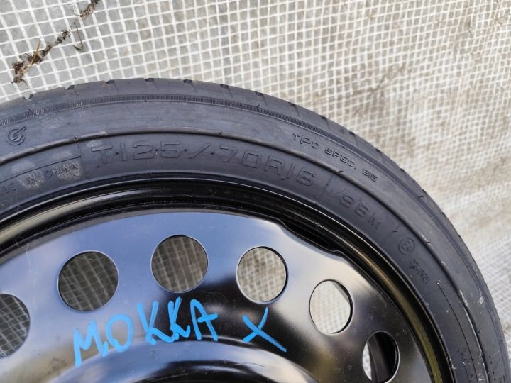 OPEL MOKKA X РЕСТАЙЛИНГ 12-20 ДОКАТКА 125/70R16 16" РЫЧАГ, фото 5