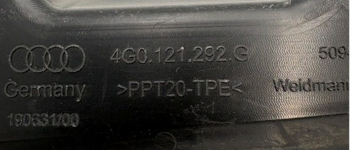 Воздуховод верхний AUDI A6 A7 RS6 RS7 4G0121292G, фото 4