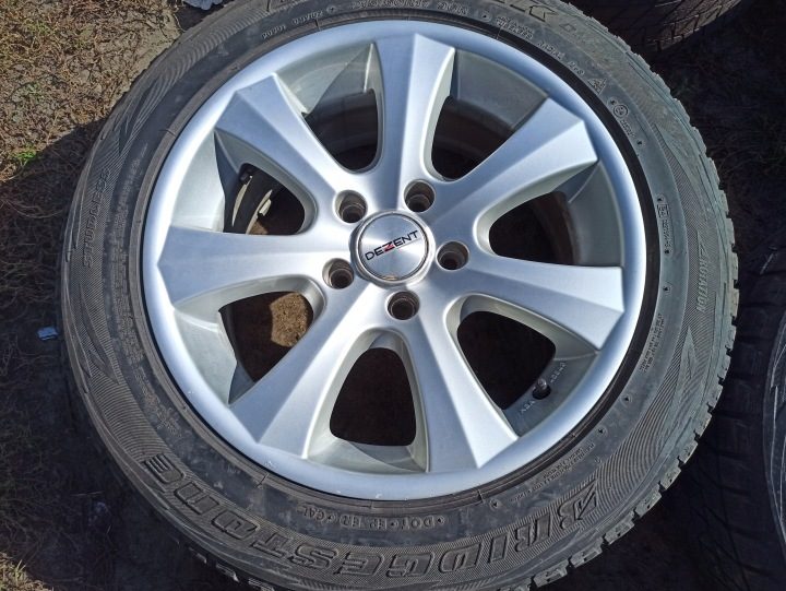 Литые диски 5x120 BMW X3 X4 Mini Countryman VW T7 et45 шины зимние 17, фото 4