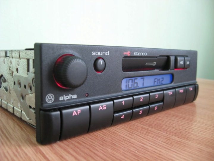 Автомагнитола VW ALPHA IV 1-DIN, фото 6