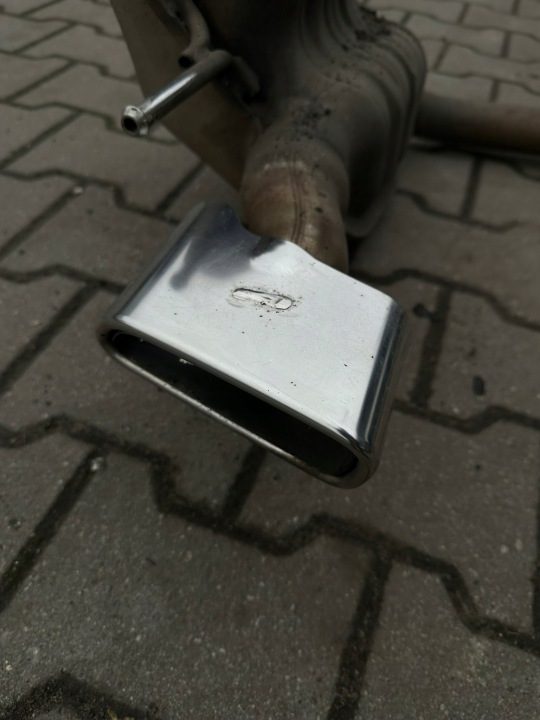 Выхлоп, глушитель, katalizator,exhaust Mercedes SL R230, РЕСТАЙЛИНГ, SL550, OM273,V8, фото 2