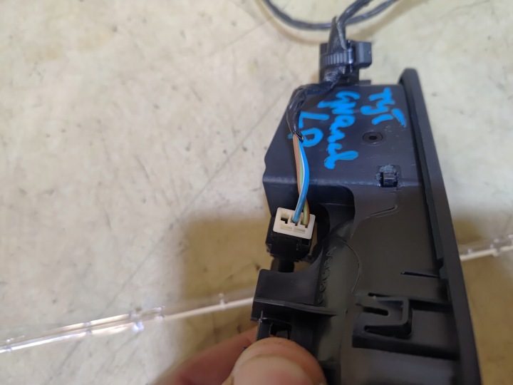 C-MAX MK2 LED РУЧКА ВНУТРЕННЯЯ ЛЕВАЯ ПЕРЕДНЯЯ AM5113D775AA, фото 5