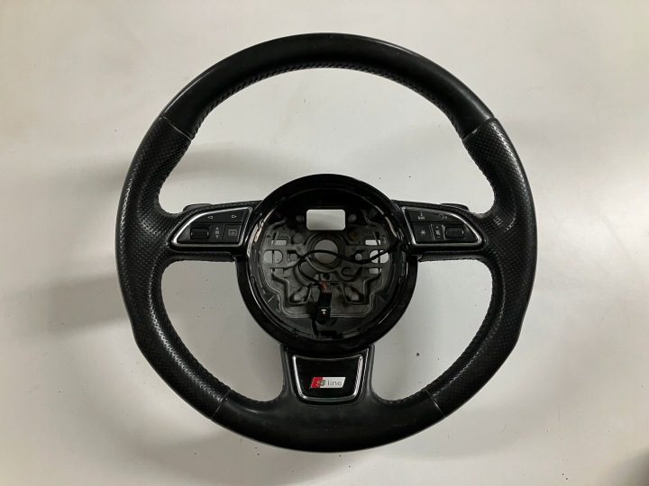 Руль мультифункциональный лепестка кожа S-line Audi A6 C7 4G 8X0419091M, фото 1