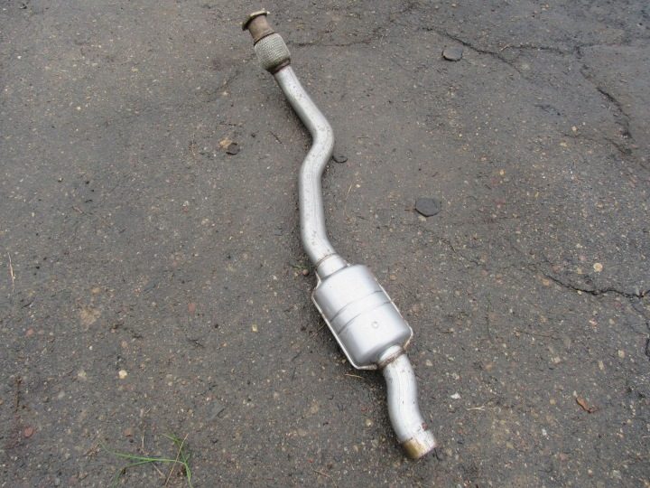 Глушитель средний Audi A5 8T 8F 4.2 FSI 8K0253211C, фото 5