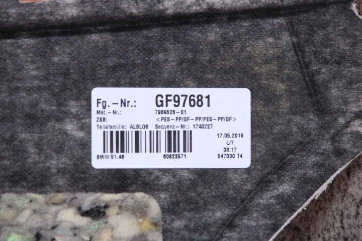 BMW G11 G12 ЗАДНЯЯ ПОЛКА ШТОРКА RAUCHWEIS АЛЬКАНТАРА, фото 9