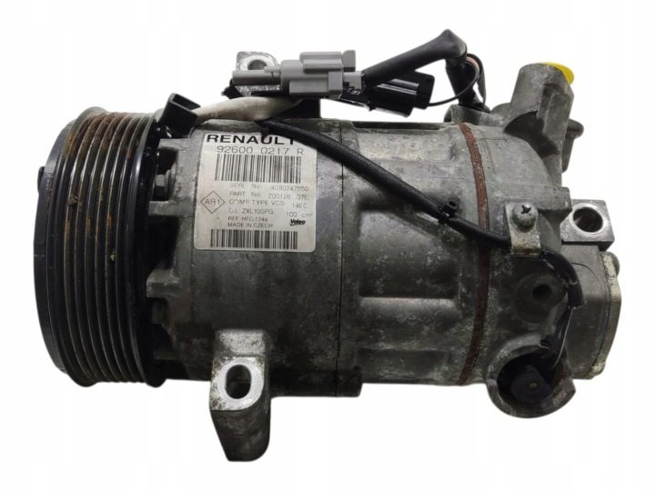 Компрессор кондиционера Renault Captur I 1.2 TCE 2013-2019 926000217R, фото 1