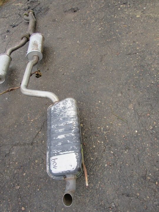 ЗАДНИЙ ГЛУШИТЕЛЬ + СРЕДНИЙ Mercedes-Benz S W220 220 A2204910700, фото 1