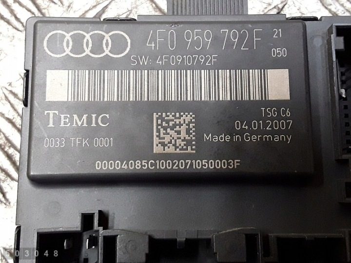 2007 Audi A6 C6 ЭБУ 4f0959792f, фото 5