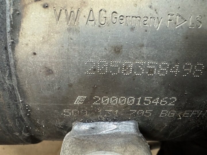 DPF FAP КАТАЛИЗАТОР 1.6 TDI VW TOURAN 5T 115 л.с. 16-19 ГОД, фото 6
