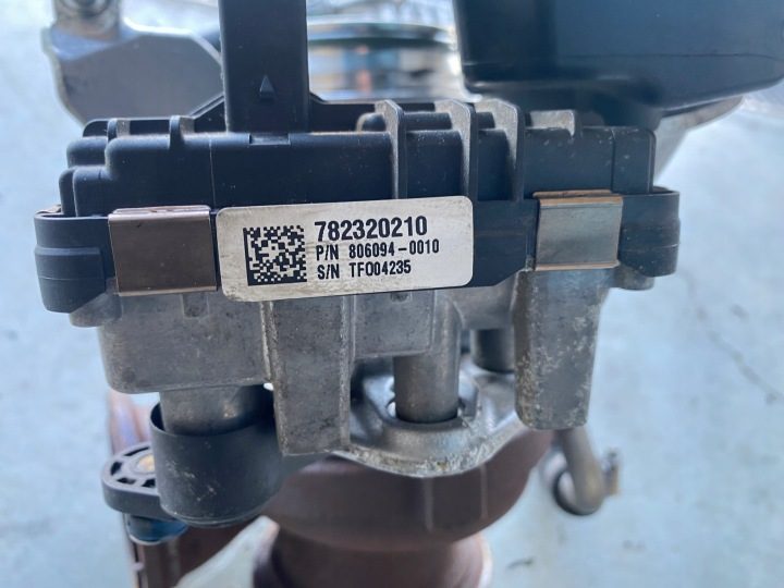 BMW F10 F30 F31 F32 F36 3.0D N57 ТУРБИНА ТУРБО АКТУАТОР КОМПЛЕКТ 7823202, фото 6