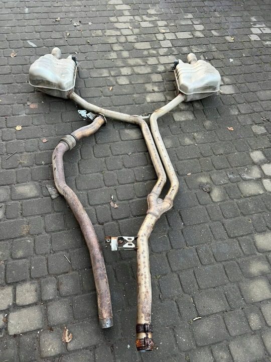 Глушитель выхлопа 3.0 TDI CCWA Audi A4 S4 B8 8K 2010, фото 1