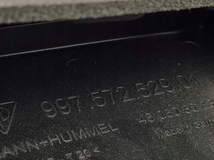 2009 Porsche 911 997 Крышка микрофильтра кабины 99757272902, фото 8