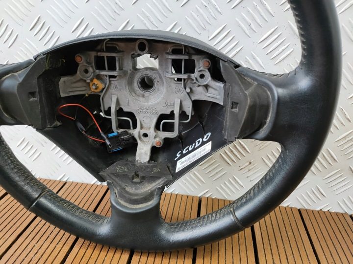 SCUDO JUMPY EXPERT II 07-14 РУЛЬ КОЖАНЫЙ КОЖА OE, фото 3