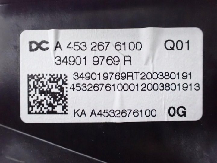 Ручка чехол кулиса КПП A4532676100 Smart EQ Fortwo III 453 20 г., фото 5