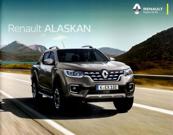РЕКЛАМНЫЙ БУКЛЕТ № 1214 - RENAULT ALASKAN, фото 1
