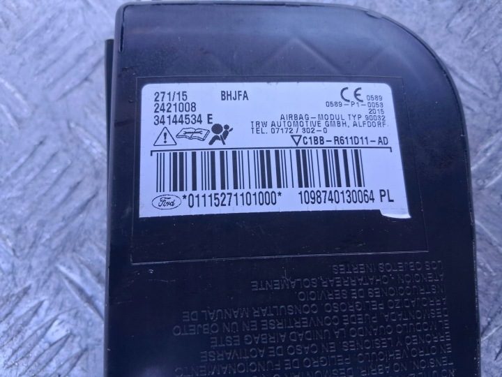 FORD B-MAX ПОДУШКА БЕЗОПАСНОСТИ AIRBAG СИДЕНЬЯ ЛЕВЫЙ C1BBR611D11AD, фото 4