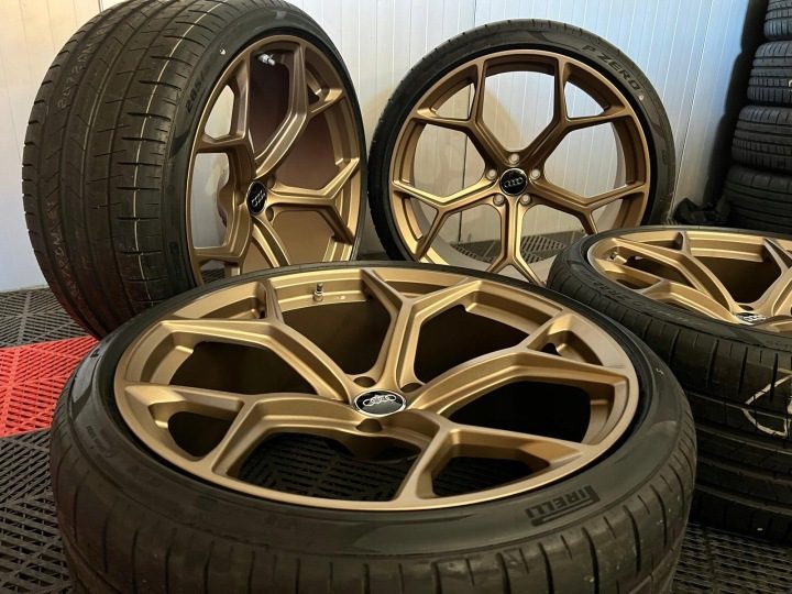 Диски колеса Audi RS6 RS7 C8 22 дюйма лето Audi Sport кованое Performence, фото 8