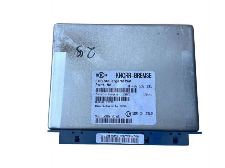 ЭБУ EBS MAN TGS TGX TG3 EURO 6D 81.25808-7086, фото 1