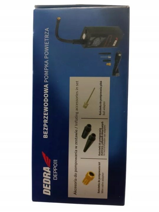 Беспроводной насос воздуха 2x2000 мАч DEPP011 Power bank, разный wentyle, фото 3