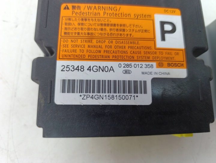 Infiniti Q50 3.5 блок управления подушек безопасности Airbag 253484GN0A, фото 2