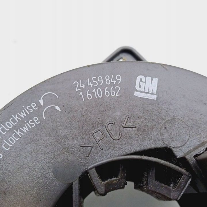 ШЛЕЙФ ПОД РУЛЬ OPEL CORSA C 1.2 БЕНЗИН 24459849 / 1610662 NR8, фото 2