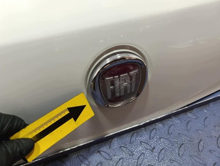 Fiat Bravo II 07-11 крышка багажника 296A Bianco Pastello, фото 8