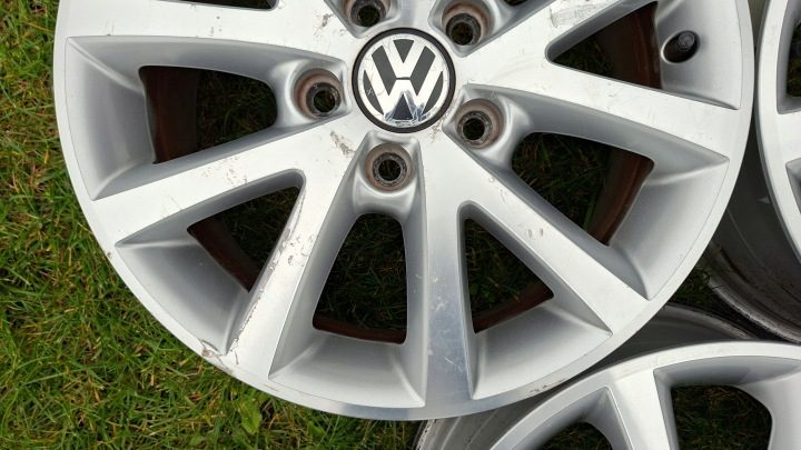 4× Литой диск Volkswagen OE 6.5" x 16" 5x112 ET 50, фото 12