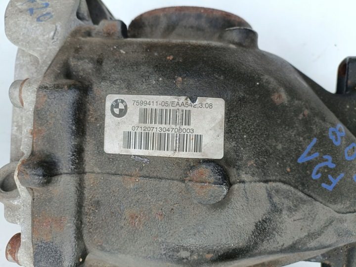 МОСТ ДИФФЕРЕНЦИАЛ 7599411 3.08 BMW F20 F21 F30 F32, фото 5