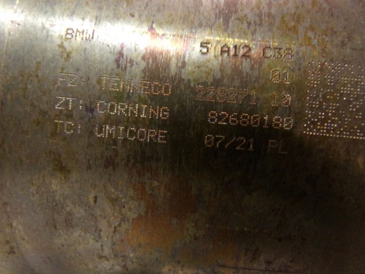 BMW U06 U11 DPF КАТАЛИЗАТОР 5A12C38 7618712, фото 11