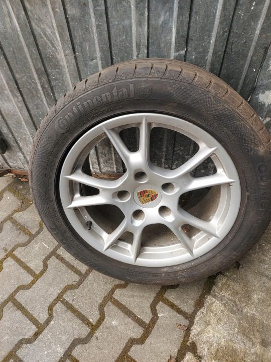 Литой диск Porsche OE Boxster, 911, передний 98736212205 6.5" x 17" 5x130 ET 55, фото 1