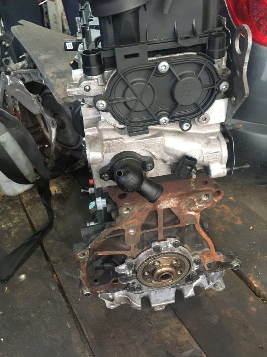 ДВИГАТЕЛЬ БЕЗ НАВЕСНОГО VW SEAT SKODA AUDI 2.0TDI DFS, фото 4