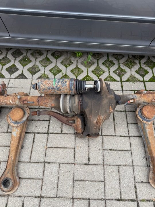 Подвеска задняя Mercedes W108 балка в сборе, фото 4