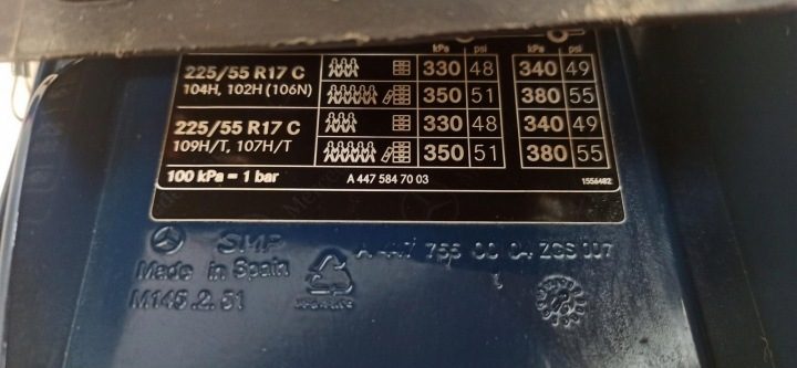 Mercedes Vito W447 лючок кабель зарядки A447550004 A4475409253, фото 8