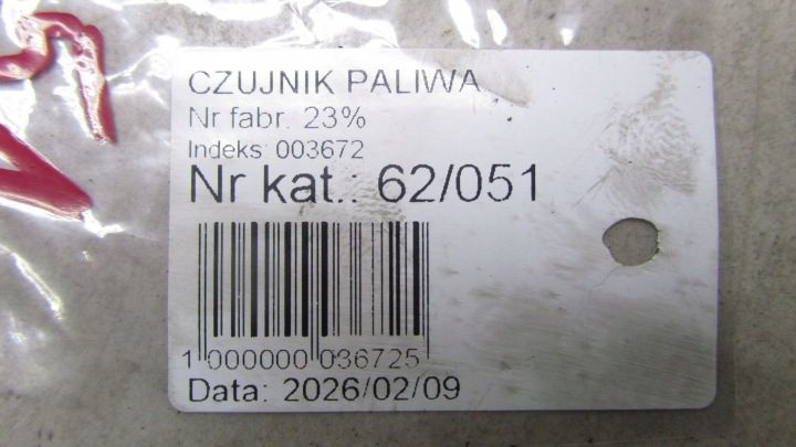 NISSAN QASHQAI J11 1.6 ДАТЧИК ТОПЛИВА 0281006186 13-, фото 4