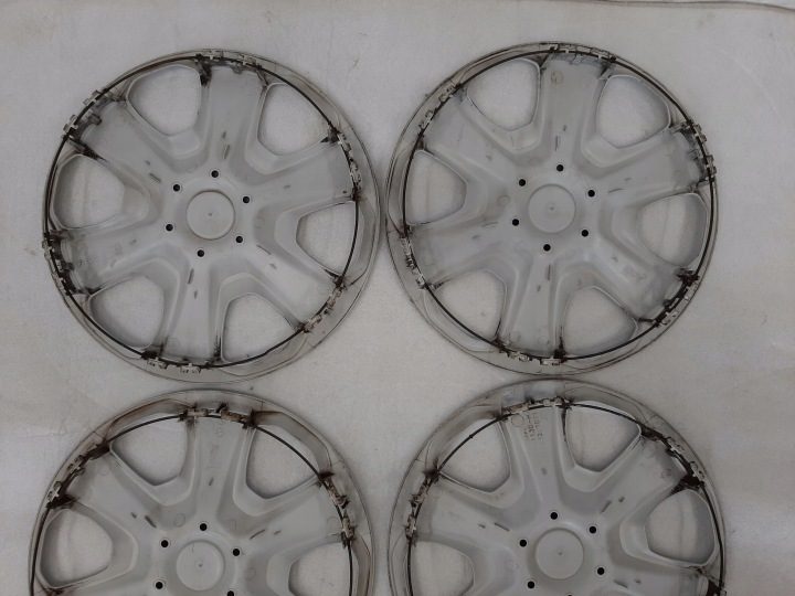 4× Колпак Ford OE Оригинальный 15" серебристый, фото 10