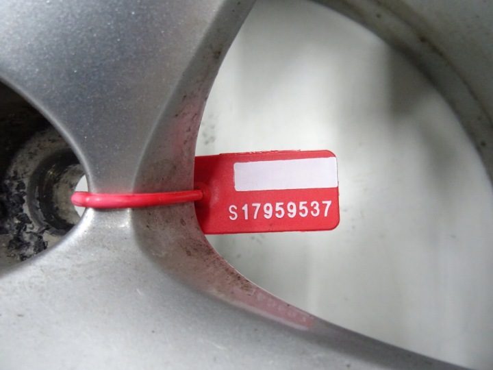 Литой диск Opel OE ASTRA V K 17 7.5" x 17" 5x105 ET 44, фото 4