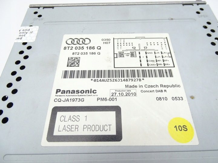 Магнитола CD плеер считыватель Concert Audi A4 B8 A5 8T 8T2035186Q, фото 5