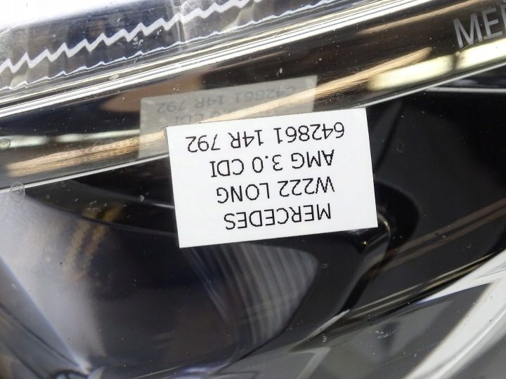 Фара левая передняя ILS Mercedes S W222 A2229060902, фото 6