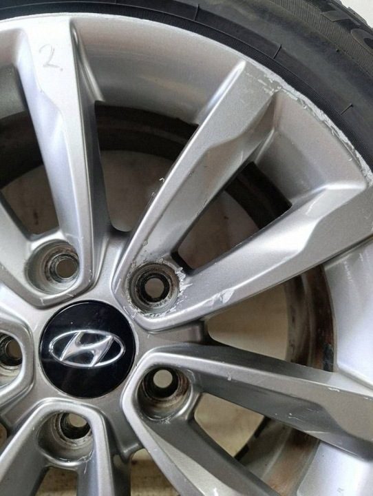 4× Литой диск Hyundai OE i40 7.0" x 16" 5x114.3, фото 8