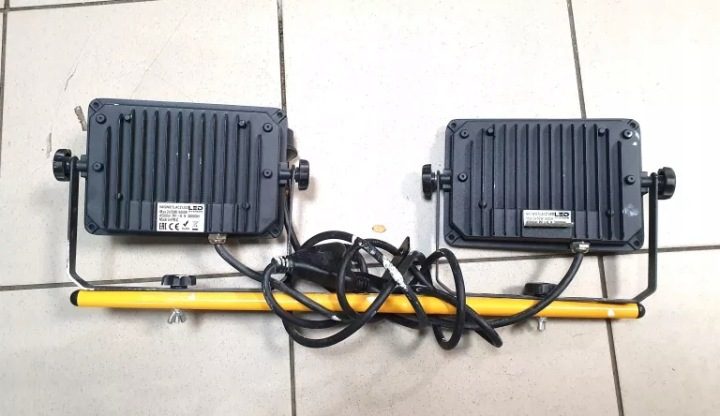 Adviti прожектор с датчиком движения TOS DUO LED 2x20W IP65 4000K 2x1600lm, фото 4