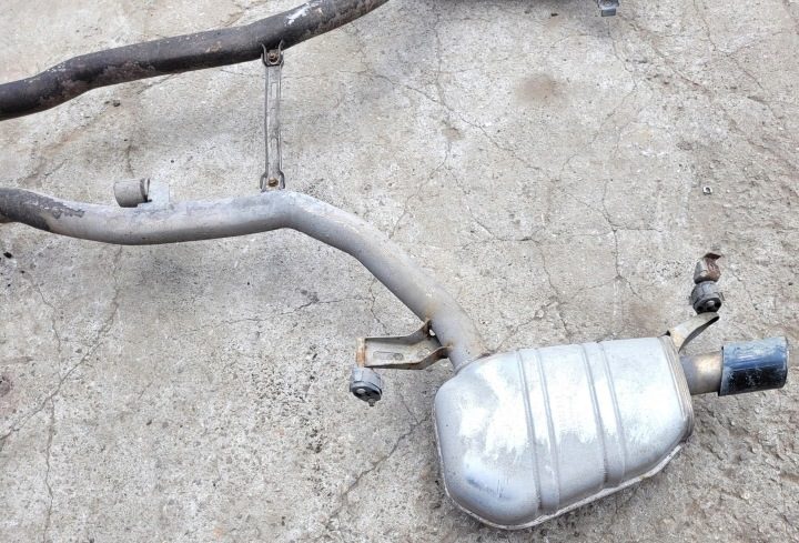 ВЫХЛОП ТРУБЫ ГЛУШИТЕЛИ BMW F10 N57D30 3.0D 535D 7807103 7812397 7812394, фото 13