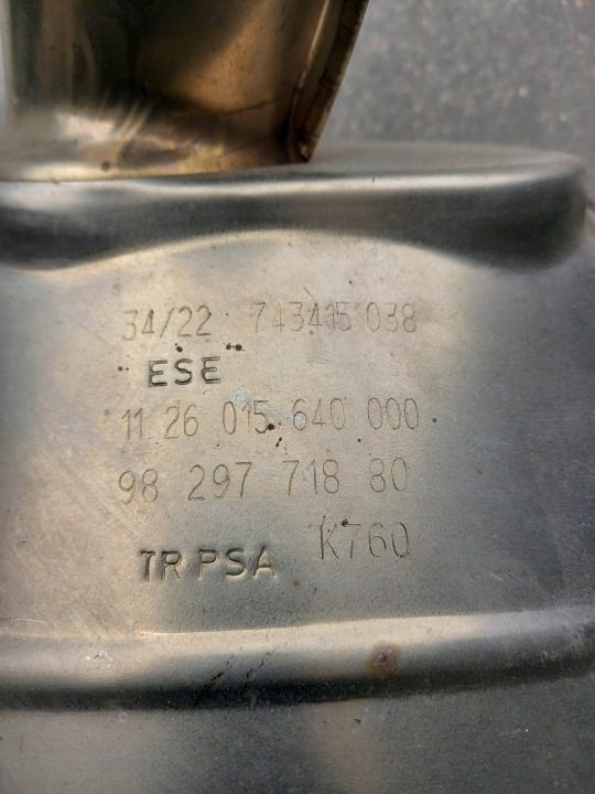Expert Zafira Proace катализатор DPF 9829771880, фото 3