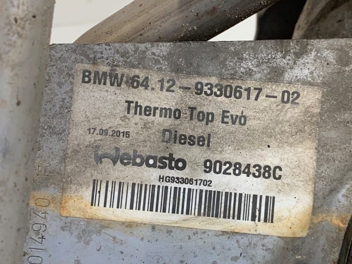 WEBASTO BMW F11 9330617 Универсал 3.0 09-17, фото 4