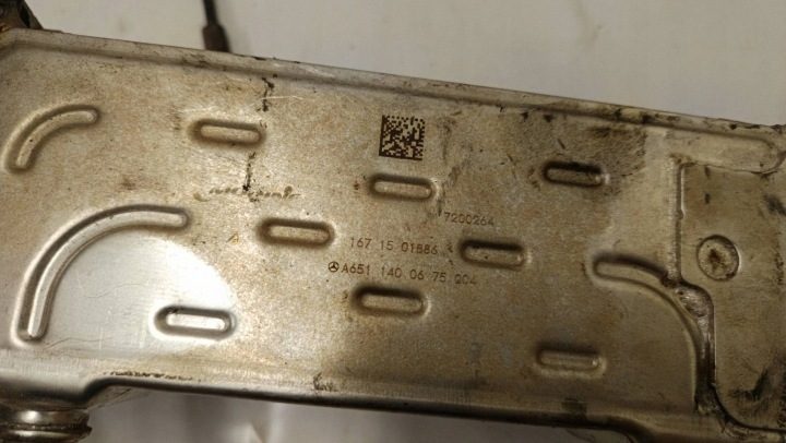 Mercedes-Benz OE A6511400675 радиатор EGR, фото 3