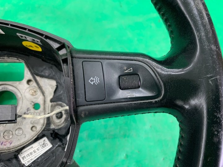 Руль кожаный мультифункциональный кнопки Audi A4 B7 04-08 A6 C6, фото 4
